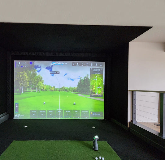 How To Build A Golf Simulator Frame and Attach The Screen