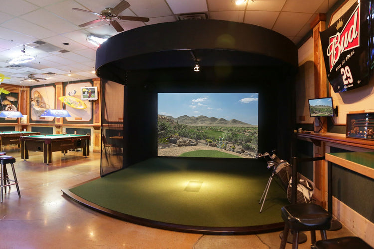 Featured image for -Golf Simulator Enclosure Kits and Golf Hitting Nets