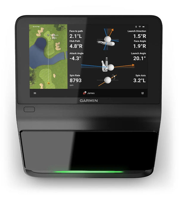 Garmin Approach R50 Club Metrics View