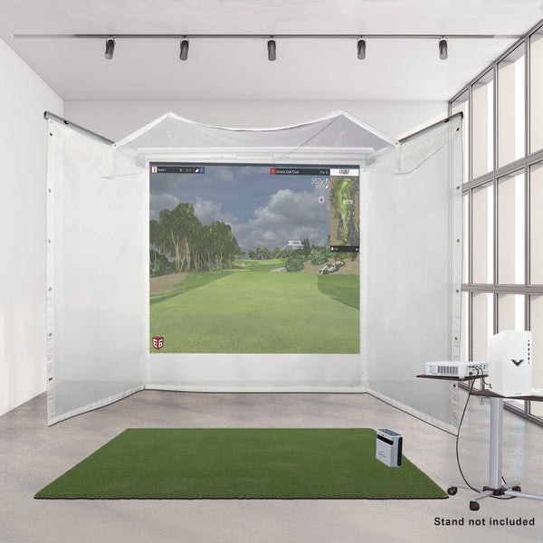 SkyTrak+ HomeCourse Pro Golf Simulator Package