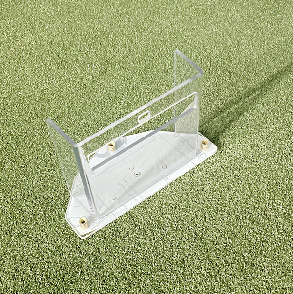 SkyTrak Plus Clear Protective Shield 45 Degree Angle View