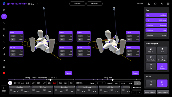 Sportsbox 3D Studio Swing Analysis Image 5