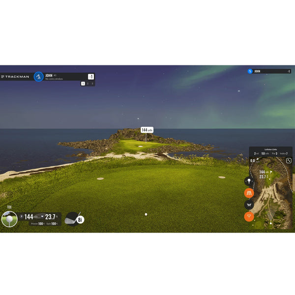 Trackman IO Golf Course 1