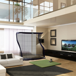 Net Return Home Series Golf Hitting Net In Living  Room 