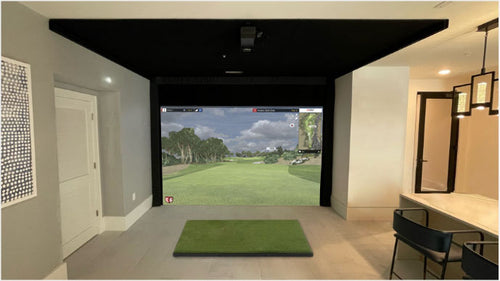 Home Golf Simulator Setup