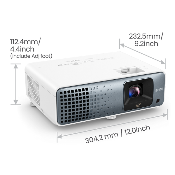 BenQ TK710 Projector Dimensions