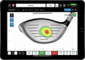 Mevo+ Face Impact Location Driver Heat Map