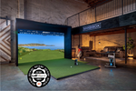 Sim in  Box Golf Simulator Package: Eagle Plus 